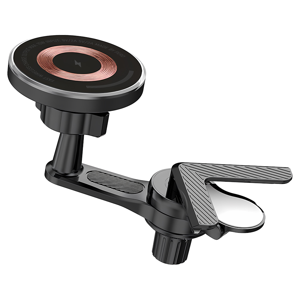 Автомобильный держатель PERO CH18 MagSafe 15W DISPLAY CAR HOLDER магнитный
