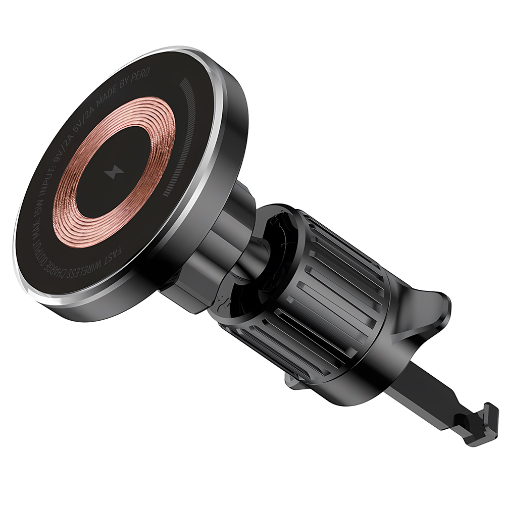 Автомобильный держатель PERO CH17 MagSafe 15W AIRVENT CAR HOLDER магнитный