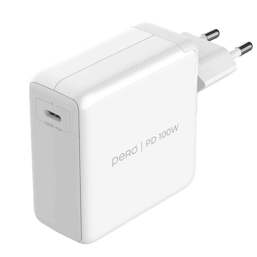 Сетевое зарядное устройство PERO TC36 Ultimate, USB-C PD 3.0, PPS, 100W