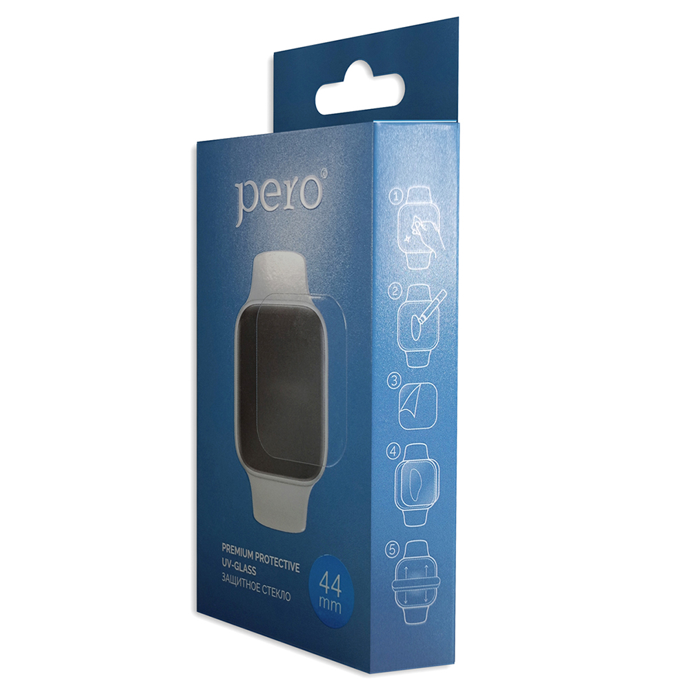 Защитное стекло PERO UV Glass Full Glue для Apple Watch