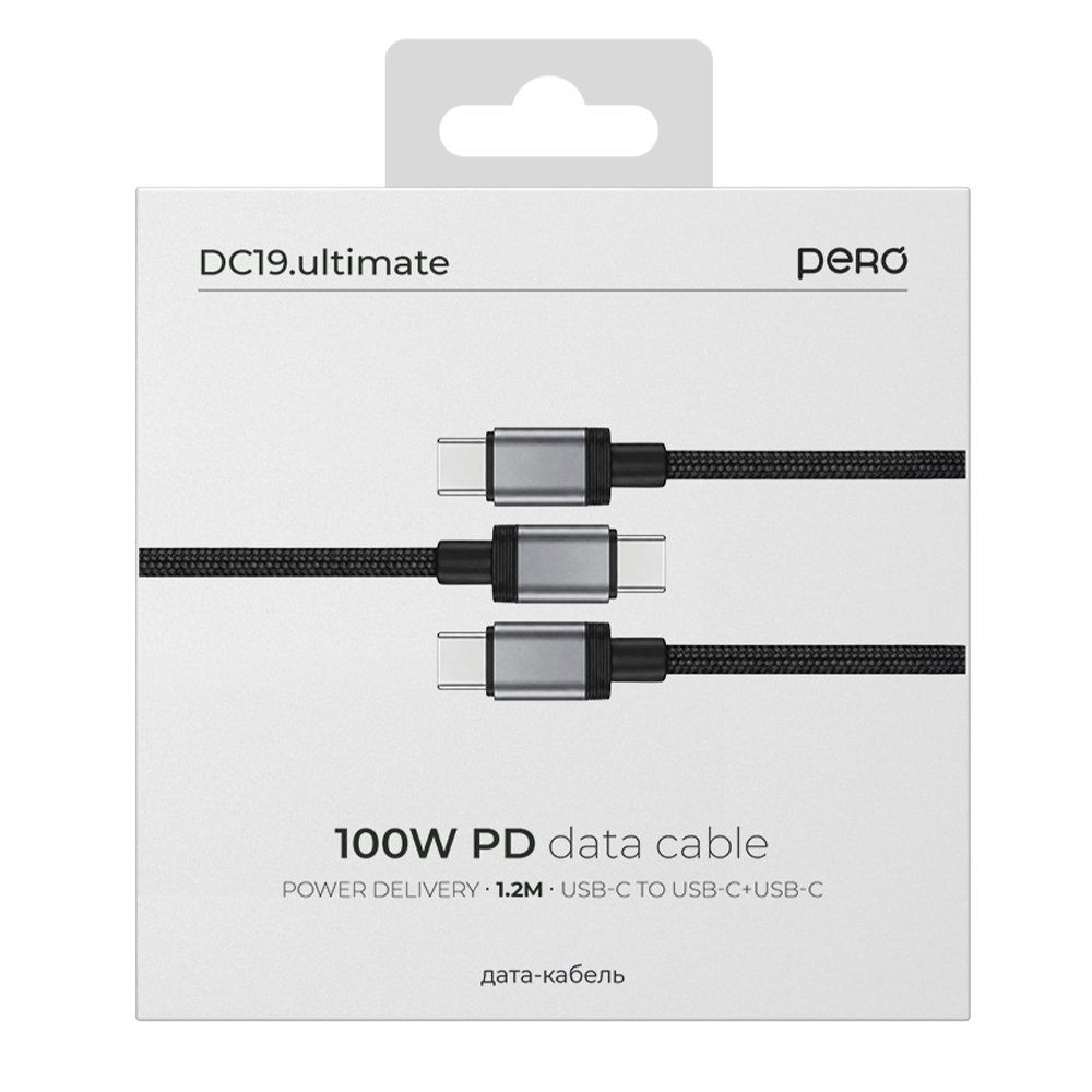 Дата-кабель PERO DC19 ultimate PD