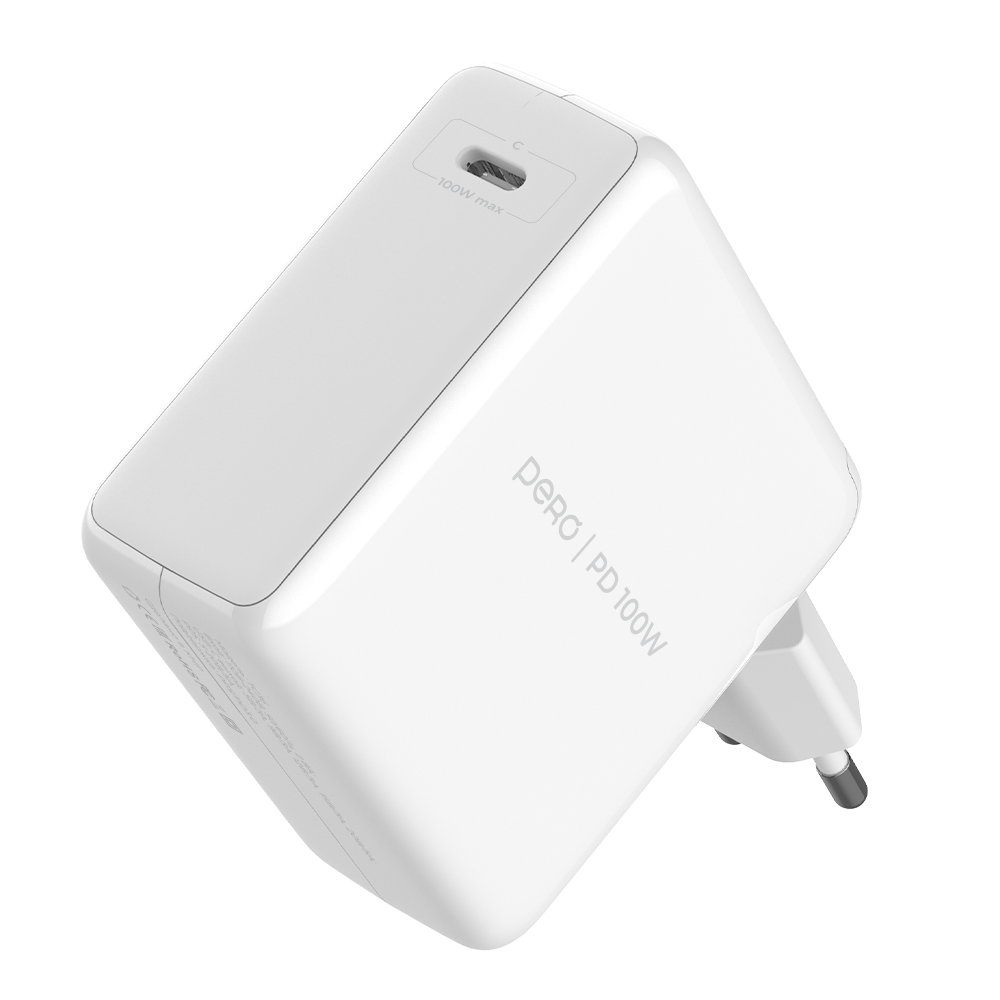 Сетевое зарядное устройство PERO TC36 Ultimate, USB-C PD 3.0, PPS, 100W