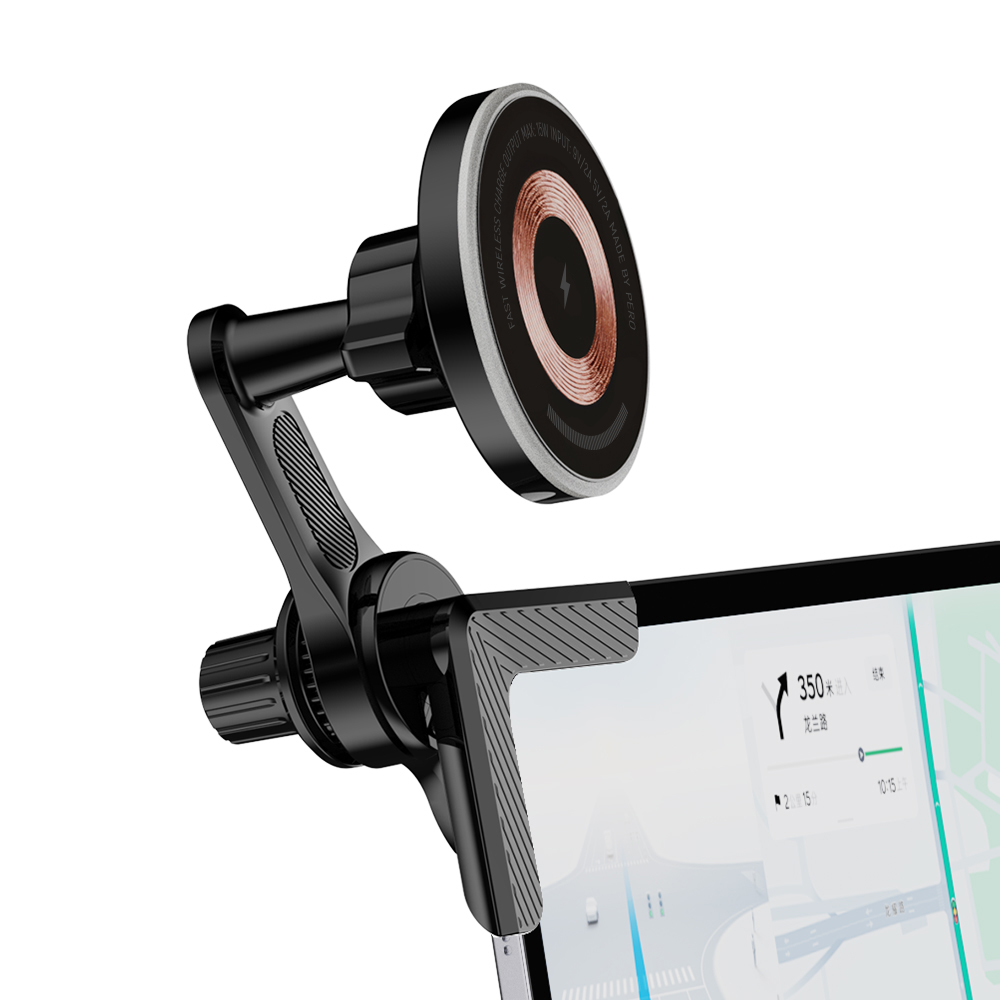 Автомобильный держатель PERO CH18 MagSafe 15W DISPLAY CAR HOLDER магнитный