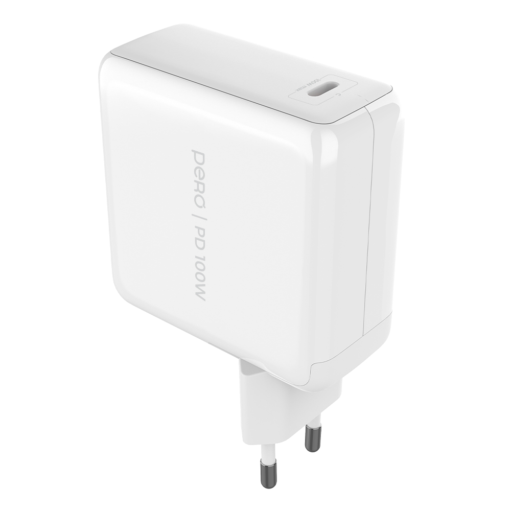 Сетевое зарядное устройство PERO TC36 Ultimate, USB-C PD 3.0, PPS, 100W