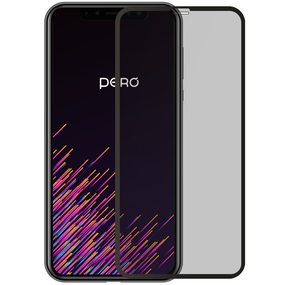 Защитное стекло PERO PRIVACY FULL COVER & GLUE GLASS
