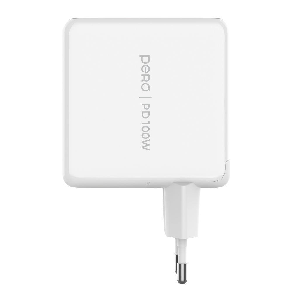 Сетевое зарядное устройство PERO TC36 Ultimate, USB-C PD 3.0, PPS, 100W