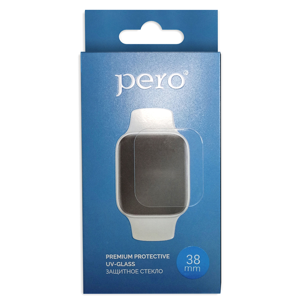 Защитное стекло PERO UV Glass Full Glue для Apple Watch