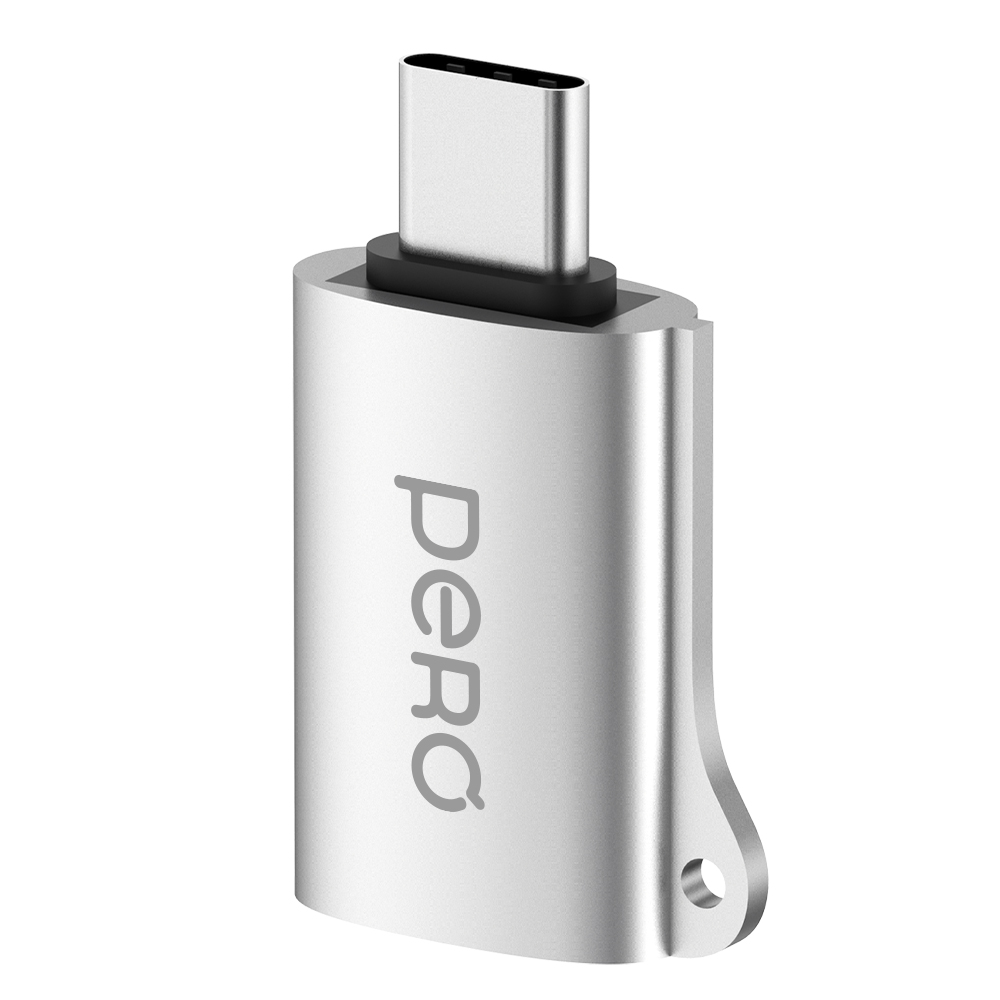 Адаптер PERO AD02 OTG ALUMINIUM ALLOY