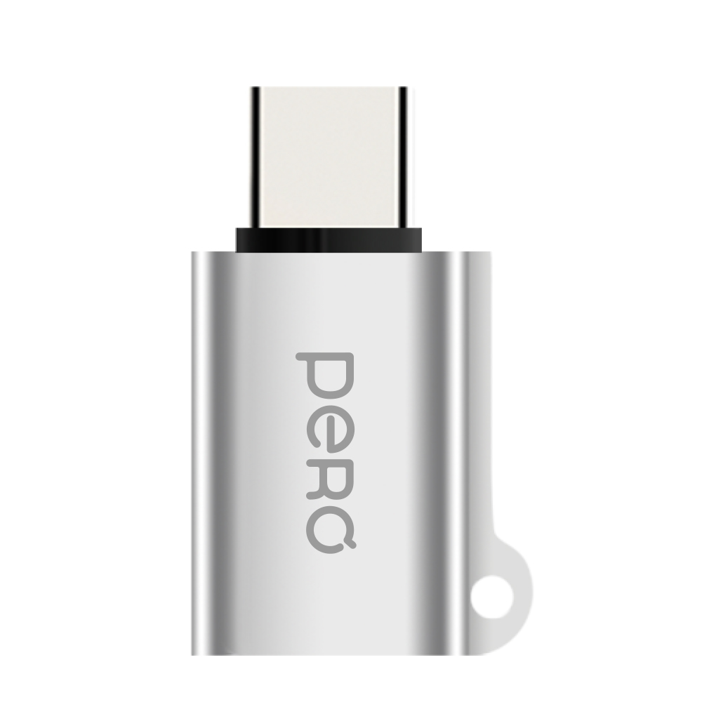 Адаптер PERO AD02 OTG ALUMINIUM ALLOY